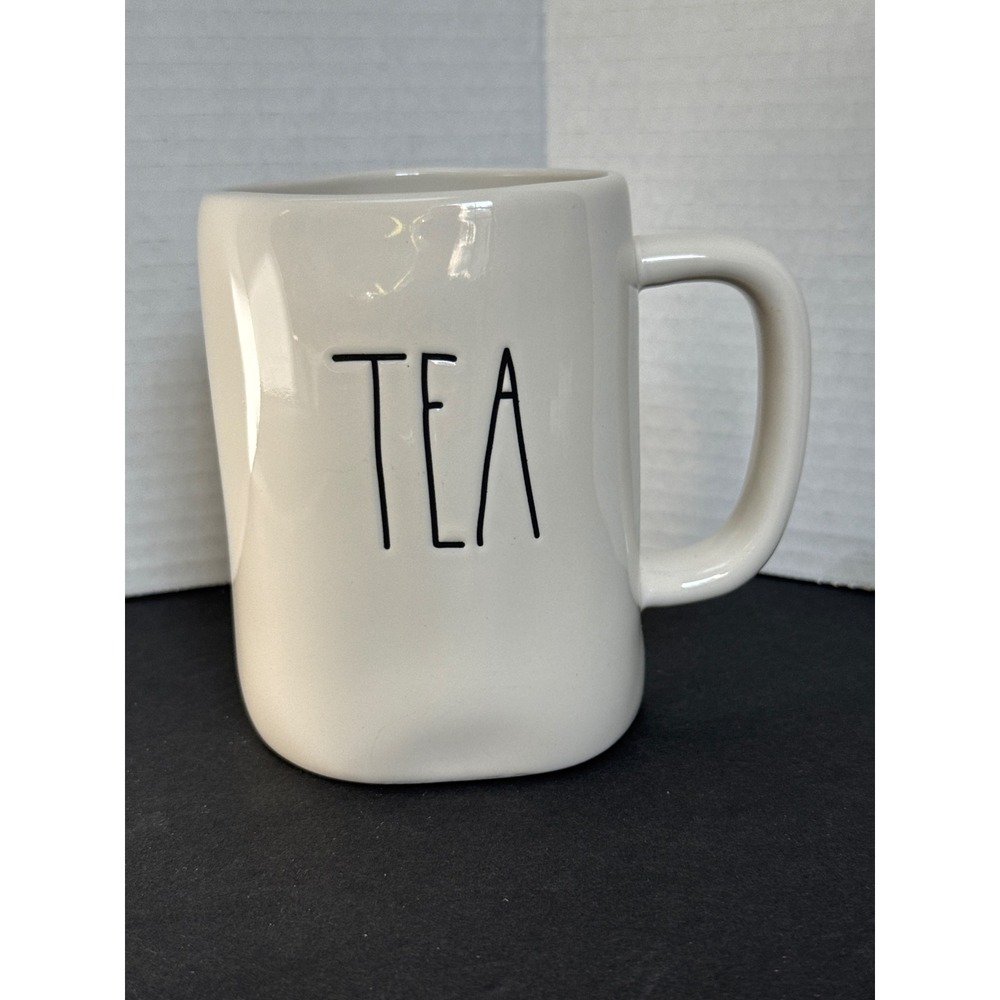 Rae Dunn TEA Mug Artisan Collection by Magenta Ivory Ceramic Farmhouse Cup
